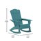 Flash Furniture Blue Adirondack Rocking Chair with Cupholder LE-HMP-1044-31-BL-GG - alternate 7
